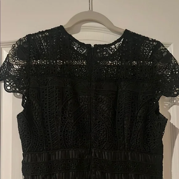 White House Black Market Black A-Line Cocktail Dress - Picture 3 of 4